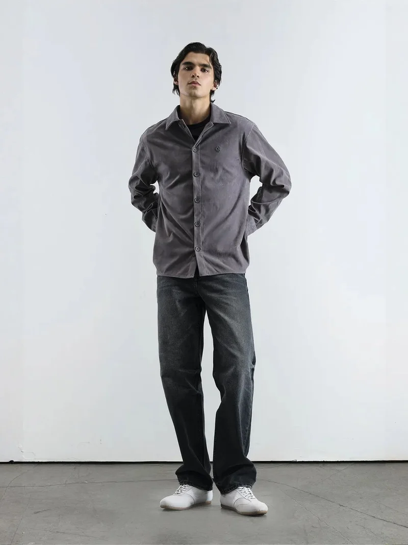 جيستو GIESTO Embroidered Regular Fit Long Sleeve Shirt